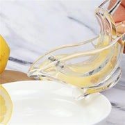 Manual Lemon Juicer & Squeezer – Crystal Clear Citrus Fruit Press