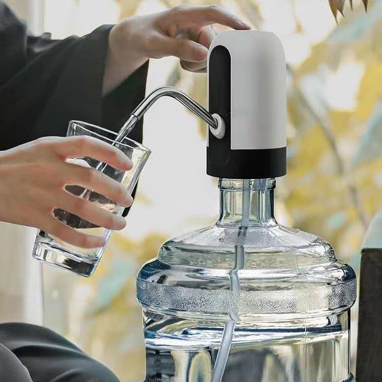 Automatic Water Bottle Pump Dispenser – Rechargeable USB Electric Water Dispenser for Home & Office