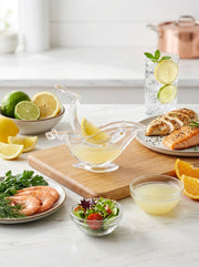 Manual Lemon Juicer & Squeezer – Crystal Clear Citrus Fruit Press
