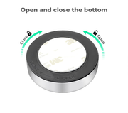Mini LED Push Light 3 LED | Wireless Touch Sensor Stick-On Wall Light for Stairs, Cabinets & Wardrobe